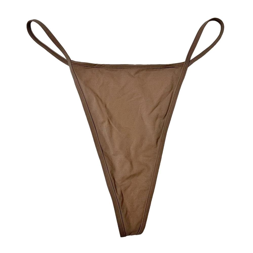 NWT Skims Fits Everybody T-String Thong in Umber Women’s 4X